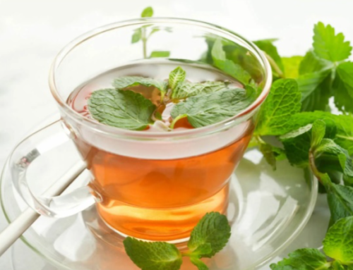 Mint tea on the beach in Mogador